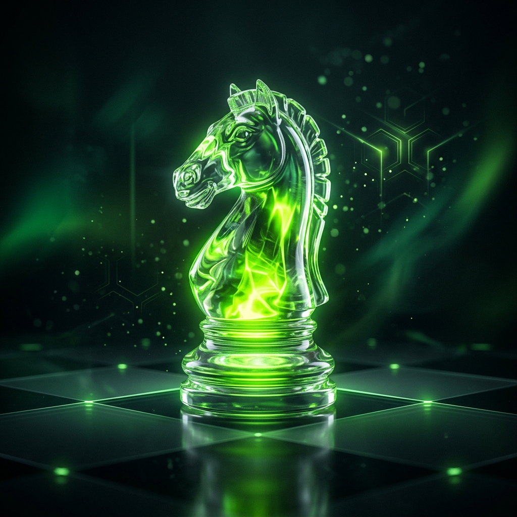 3D Chess Illustration